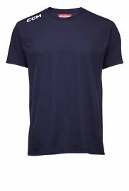 Heren T-shirt CCM SS Essential Tee Navy