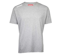 Heren T-shirt CCM SS Premium Essential Tee Grey