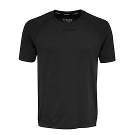 Heren T-shirt CCM SS Premium Training Tee Black Senior