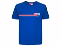 Heren T-shirt CCM  SS Vintage Retro Block 3 Tee Royal