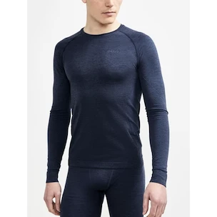 Heren T-shirt Craft Core Dry Active Comfort LS Navy Blue  XL