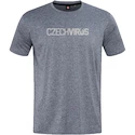 Heren T-shirt Czech Virus  Recycled Gray S