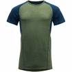 Heren T-shirt Devold Running T-Shirt Forest