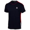 Heren T-shirt Fila  T-Shirt Gabriel Navy/Fila Red  L