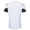 Heren T-shirt Head  Club 22 Tech T-Shirt Men White/Dark Blue