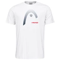 Heren T-shirt Head Club Carl T-Shirt Men White