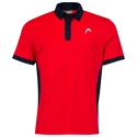 Heren T-shirt Head  Vision Slice Polo Shirt Men Red/Dark Blue