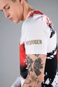 Heren T-shirt Hydrogen  Brush Tech Tee White/Blue