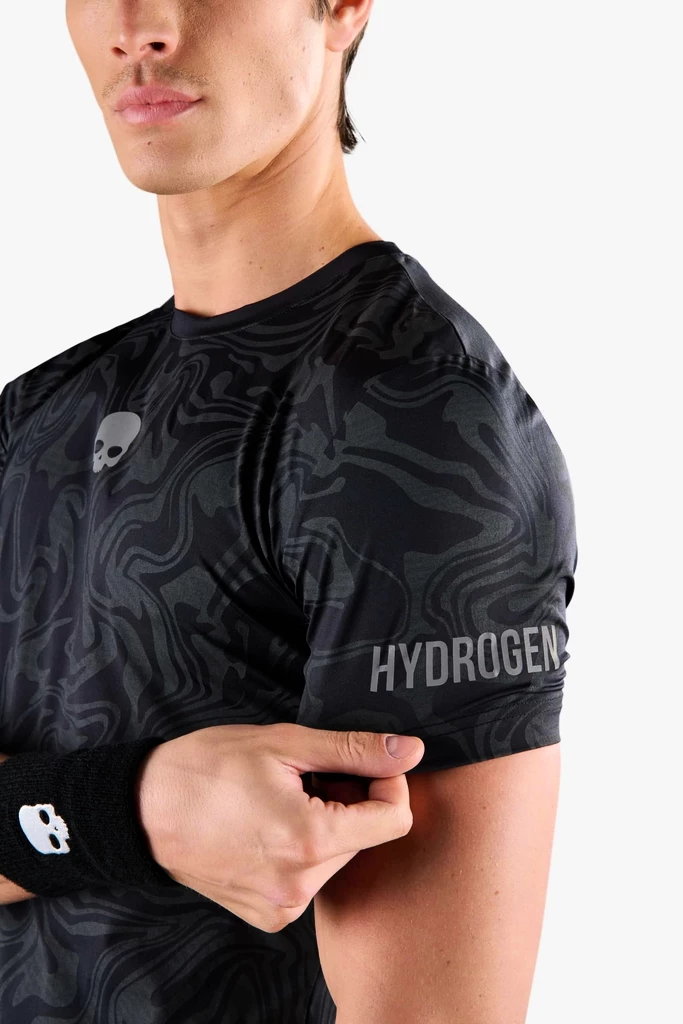Heren T-shirt Hydrogen  Chrome Tech Tee Grey