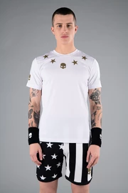Heren T-shirt Hydrogen Star Tech Tee White/Gold
