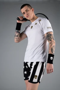 Heren T-shirt Hydrogen  Star Tech Tee White/Gold