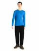 Heren T-shirt Icebreaker  200 Oasis LS Crewe Lazurite