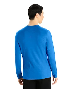 Heren T-shirt Icebreaker  200 Oasis LS Crewe Lazurite
