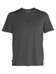 Heren T-shirt Icebreaker M Central SS Tee GRITSTONE HTHR