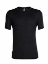 Heren T-shirt Icebreaker  M Sphere SS Crewe BLACK