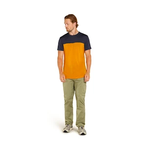Heren T-shirt Icebreaker Merino Cool-Lite Sphere III SS T Colour Ray/Graphite/Cb XL