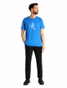 Heren T-shirt Icebreaker  Tech Lite II SS Skiing Yeti  Lazurite