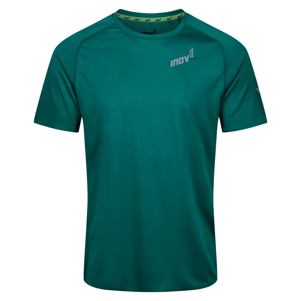 Heren T-shirt Inov-8  Base Elite SS M dark green XL