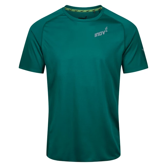 Heren T-shirt Inov-8  Base Elite SS M dark green XL