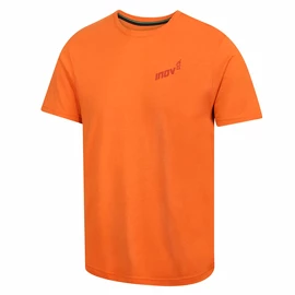 Heren T-shirt Inov-8 Graphic Tee "Brand" Orange