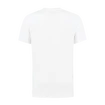 Heren T-shirt K-Swiss  Hypercourt Logo Tee Jet White/Spicy Orange
