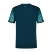 Heren T-shirt K-Swiss  Hypercourt Print Crew 3 Blue Opal