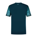 Heren T-shirt K-Swiss  Hypercourt Print Crew 3 Blue Opal