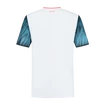 Heren T-shirt K-Swiss  Hypercourt Print Crew 3 White