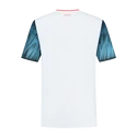 Heren T-shirt K-Swiss  Hypercourt Print Crew 3 White