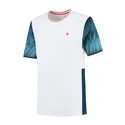Heren T-shirt K-Swiss  Hypercourt Print Crew 3 White