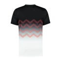 Heren T-shirt K-Swiss Hypercourt Print Crew Jet Black/Whte