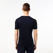 Heren T-shirt Lacoste  Big Logo Core Performance T-Shirt Navy Blue/White