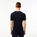 Heren T-shirt Lacoste  Big Logo Core Performance T-Shirt Navy Blue/White