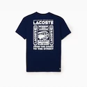 Heren T-shirt Lacoste  Training Medvedev T-Shirt Methylene