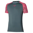 Heren T-shirt Mizuno  Charge Shadow Tee Turbulence