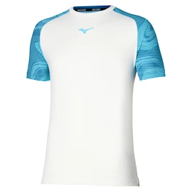 Heren T-shirt Mizuno Charge Shadow Tee White