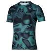 Heren T-shirt Mizuno  Core Graphic Tee Mineral Blue