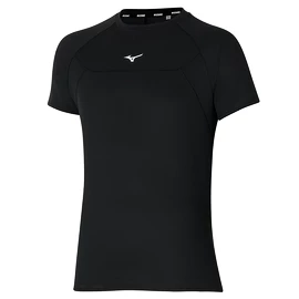 Heren T-shirt Mizuno DryAeroFlow Tee Black