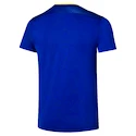 Heren T-shirt Mizuno  Frontier Shadow Graphic Tee M Bellwether Blue