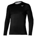 Heren T-shirt Mizuno Heat Charge BT L/S/Black XL