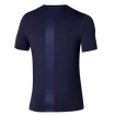 Heren T-shirt Mizuno  Release Shadow Graphic Tee Evening Blue