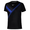 Heren T-shirt Mizuno  Shadow Graphic Tee Black