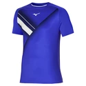 Heren T-shirt Mizuno  Shadow Graphic Tee Violet Blue