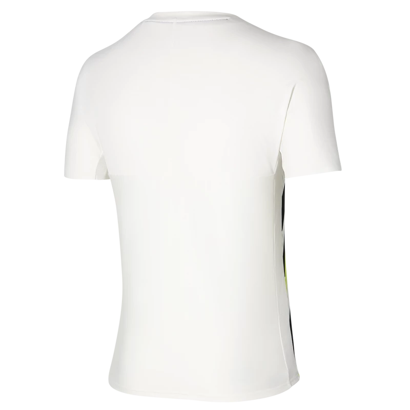 Heren T-shirt Mizuno  Shadow Graphic Tee White