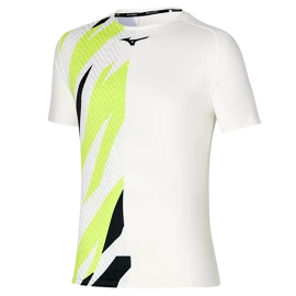 Heren T-shirt Mizuno Shadow Graphic Tee White