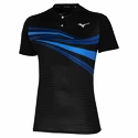 Heren T-shirt Mizuno  Shadow Polo Black