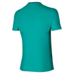 Heren T-shirt Mizuno Shadow Polo Turquoise