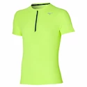 Heren T-shirt Mizuno  Trail DryAeroFlow Tee Neolime