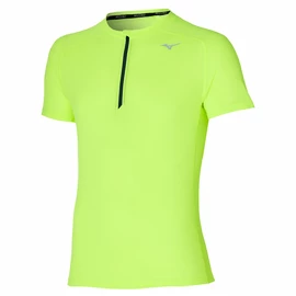 Heren T-shirt Mizuno Trail DryAeroFlow Tee Neolime