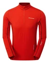 Heren T-shirt Montane  Dragon Pull-On Flag Red
